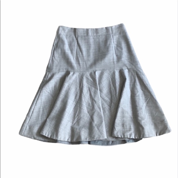 J. Crew Dresses & Skirts - J. Crew gray skirt wool polyester blend fluted 2